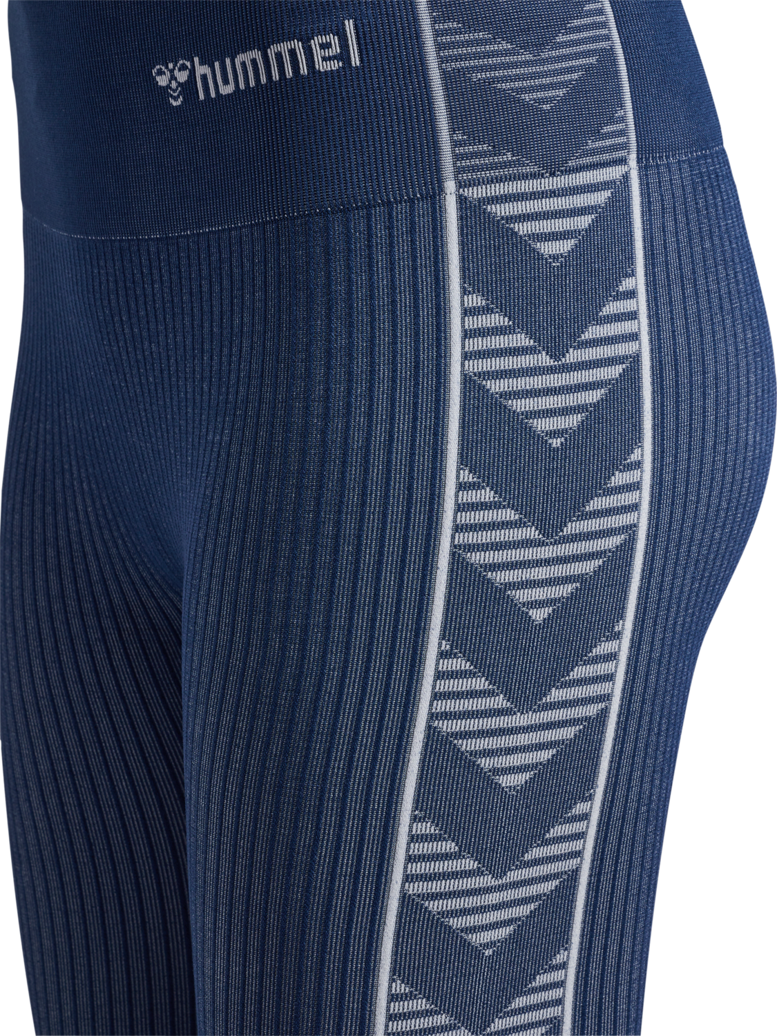hmlMT BLAZE SEAMLESS MW TIGHTS, INSIGNIA BLUE, packshot