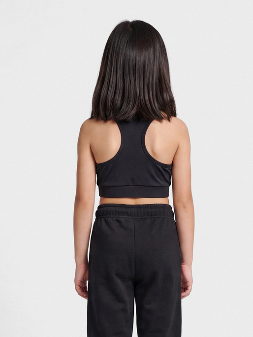 hmlPURE SPORTS TOP, BLACK, model