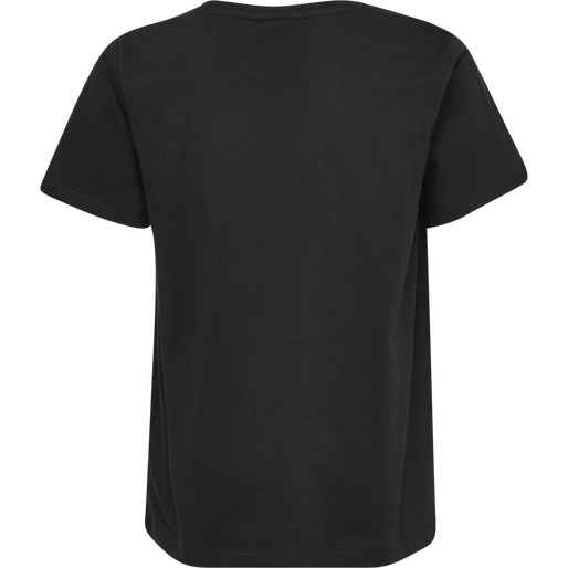 hmlTRES T-SHIRT S/S, BLACK, packshot