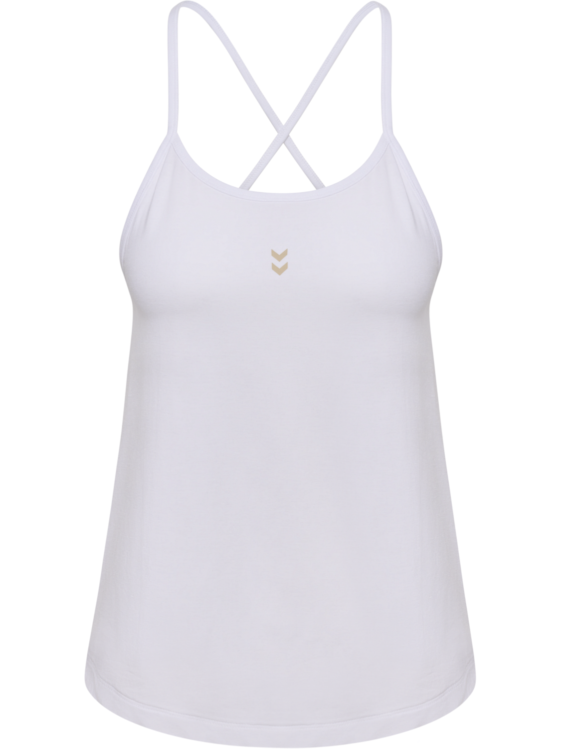hmlYOGA SOFT W STRAP TOP, WHITE, packshot