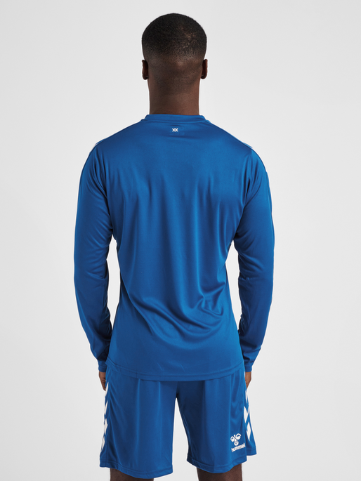 hmlCORE XK POLY JERSEY L/S, TRUE BLUE, model