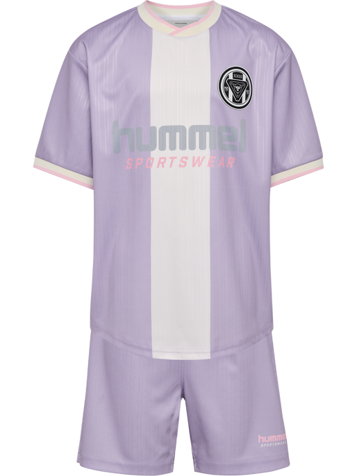 hmlJR LOOSE BALL  JERSEY S/S SET, LAVENDER hmlJR LOOSE BALL  JERSEY S/S SET, LAVENDER, packshot