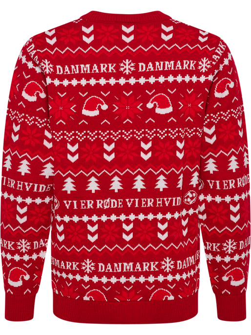 DBU FAN 25 CHRISTMAS SWEATER KIDS, TANGO RED DBU FAN 25 CHRISTMAS SWEATER KIDS, TANGO RED, packshot