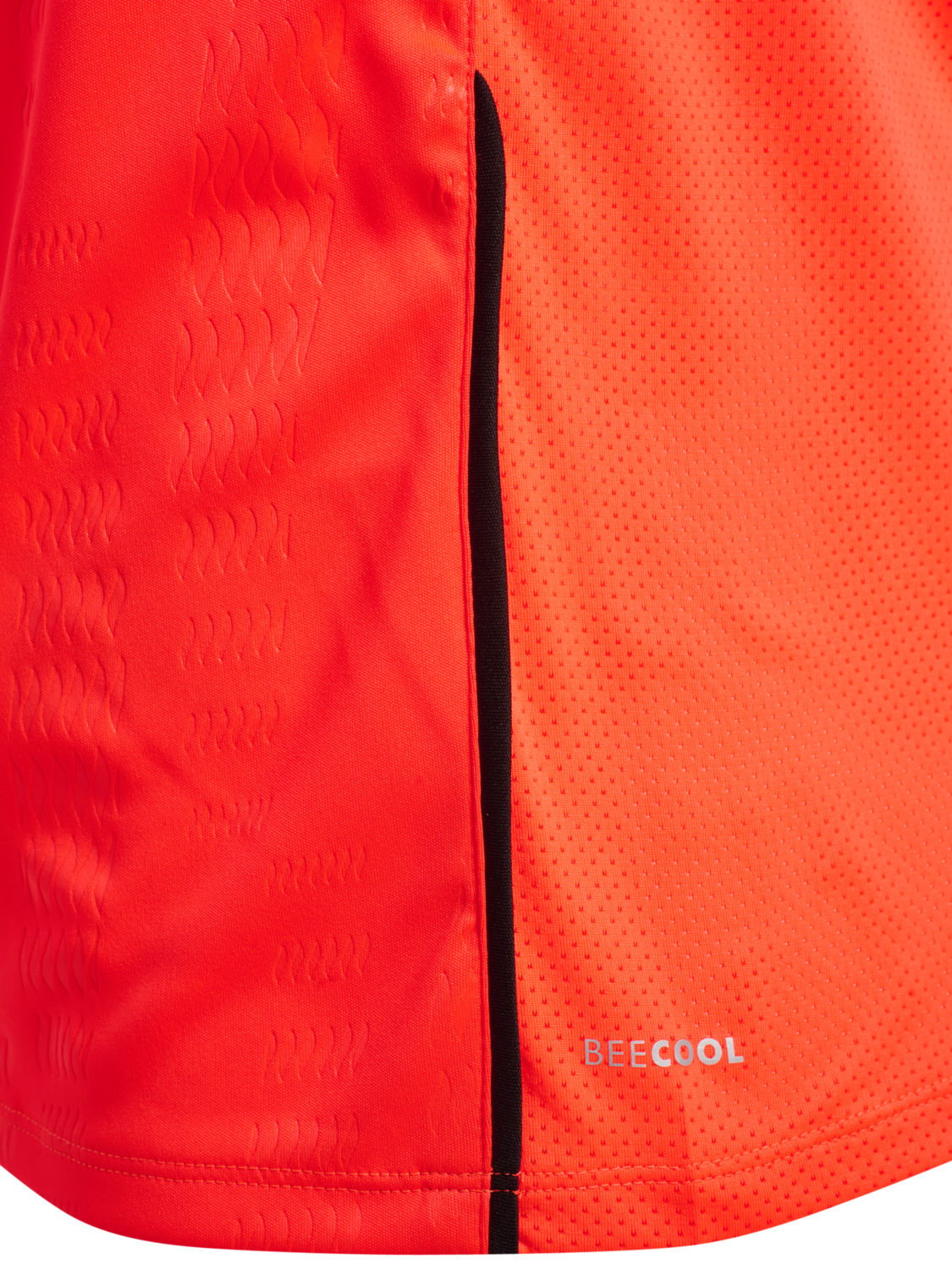hmlREFEREE JERSEY S/S, NEON ORANGE, packshot