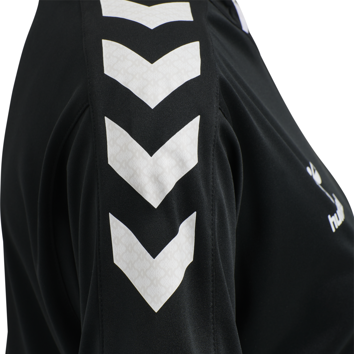 hmlCORE XK POLY JERSEY S/S WOMAN, BLACK, packshot