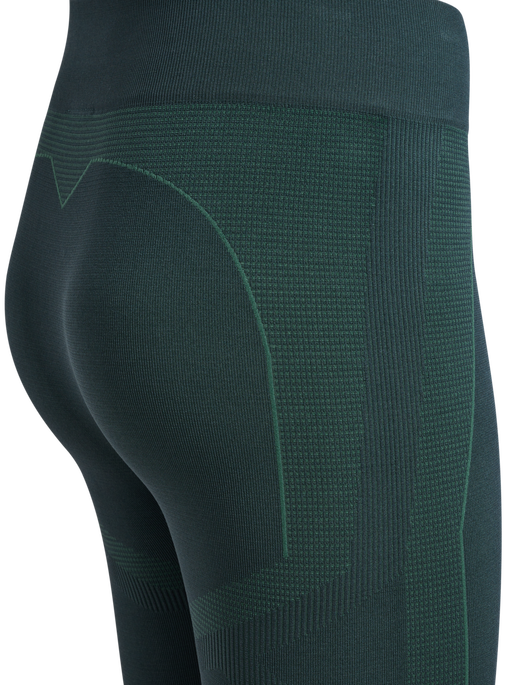 hmlMT POWER SEAMLESS MW TIGHTS, GREEN GABLES hmlMT POWER SEAMLESS MW TIGHTS, GREEN GABLES, packshot