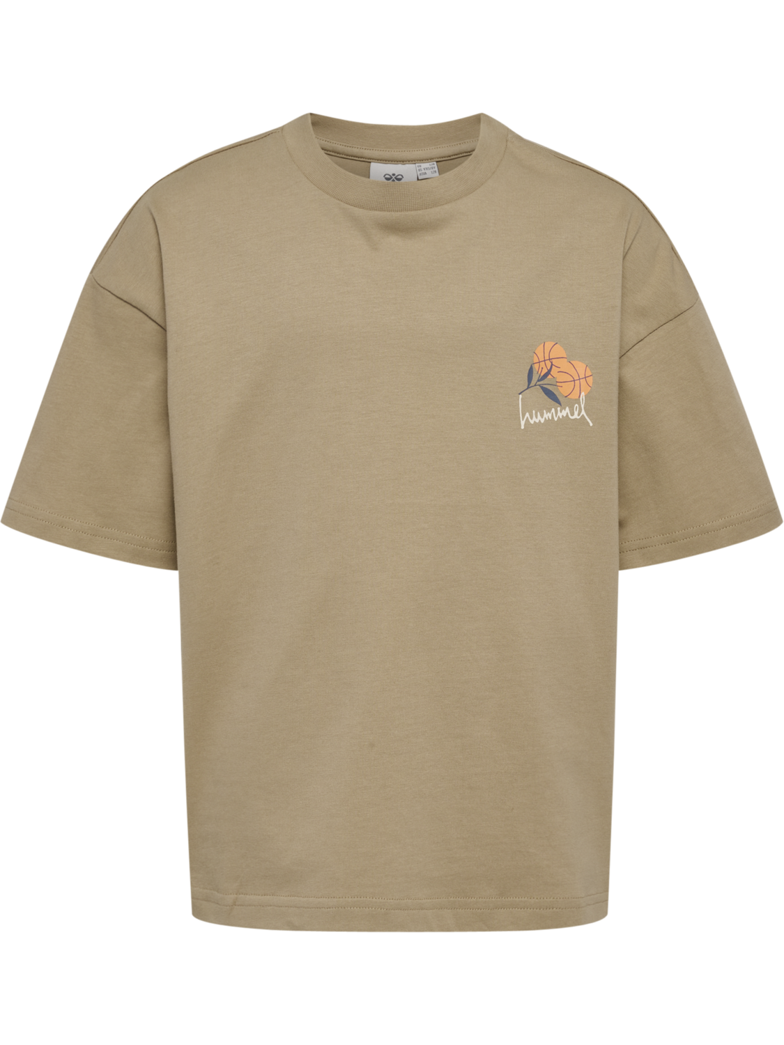 hmlMIO BOXY T-SHIRT S/S, SILVER MINK, packshot