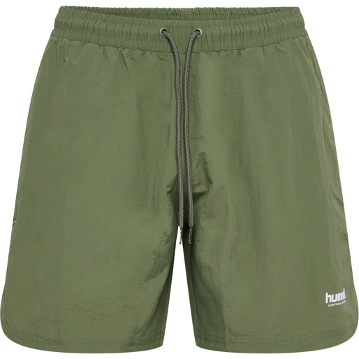 hmlLGC TRAVIS WOVEN SHORTS, FOUR LEAF CLOVER, packshot