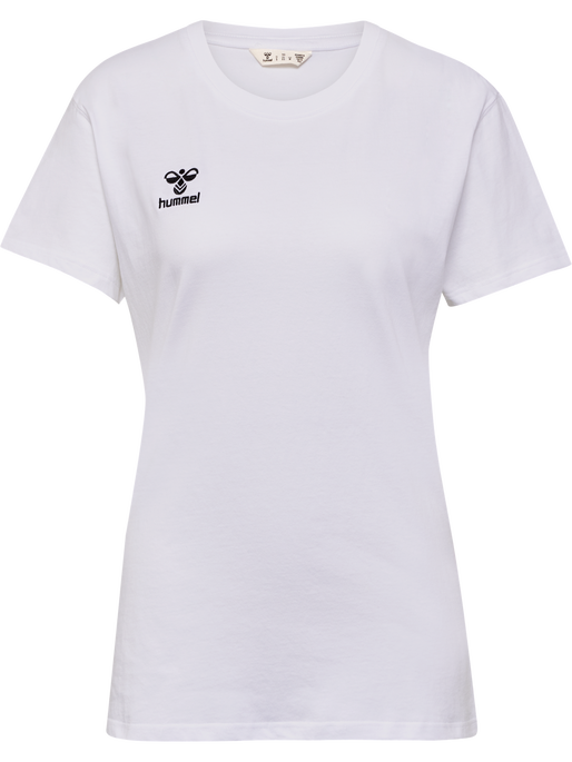hmlGO 2.0 T-SHIRT S/S WOMAN, WHITE hmlGO 2.0 T-SHIRT S/S WOMAN, WHITE, packshot