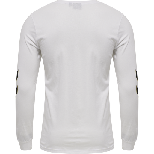 hmlLEGACY T-SHIRT L/S, WHITE hmlLEGACY T-SHIRT L/S, WHITE, packshot