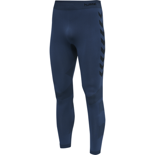 HUMMEL FIRST SEAMLESS TR TIGHTS, DARK DENIM HUMMEL FIRST SEAMLESS TR TIGHTS, DARK DENIM, packshot