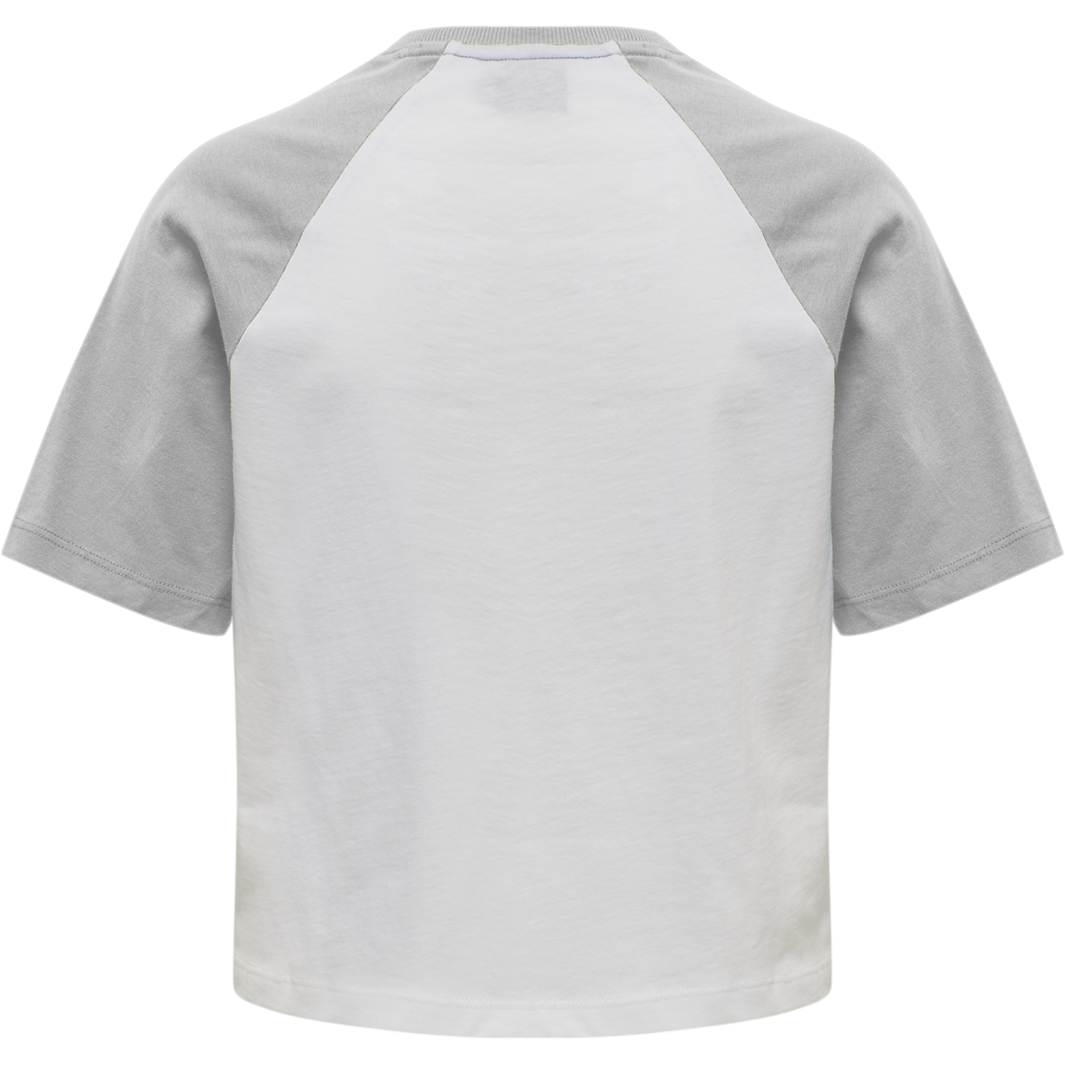 hmlLGC NAYA CROPPED T-SHIRT, LIGHT GREY MELANGE, packshot