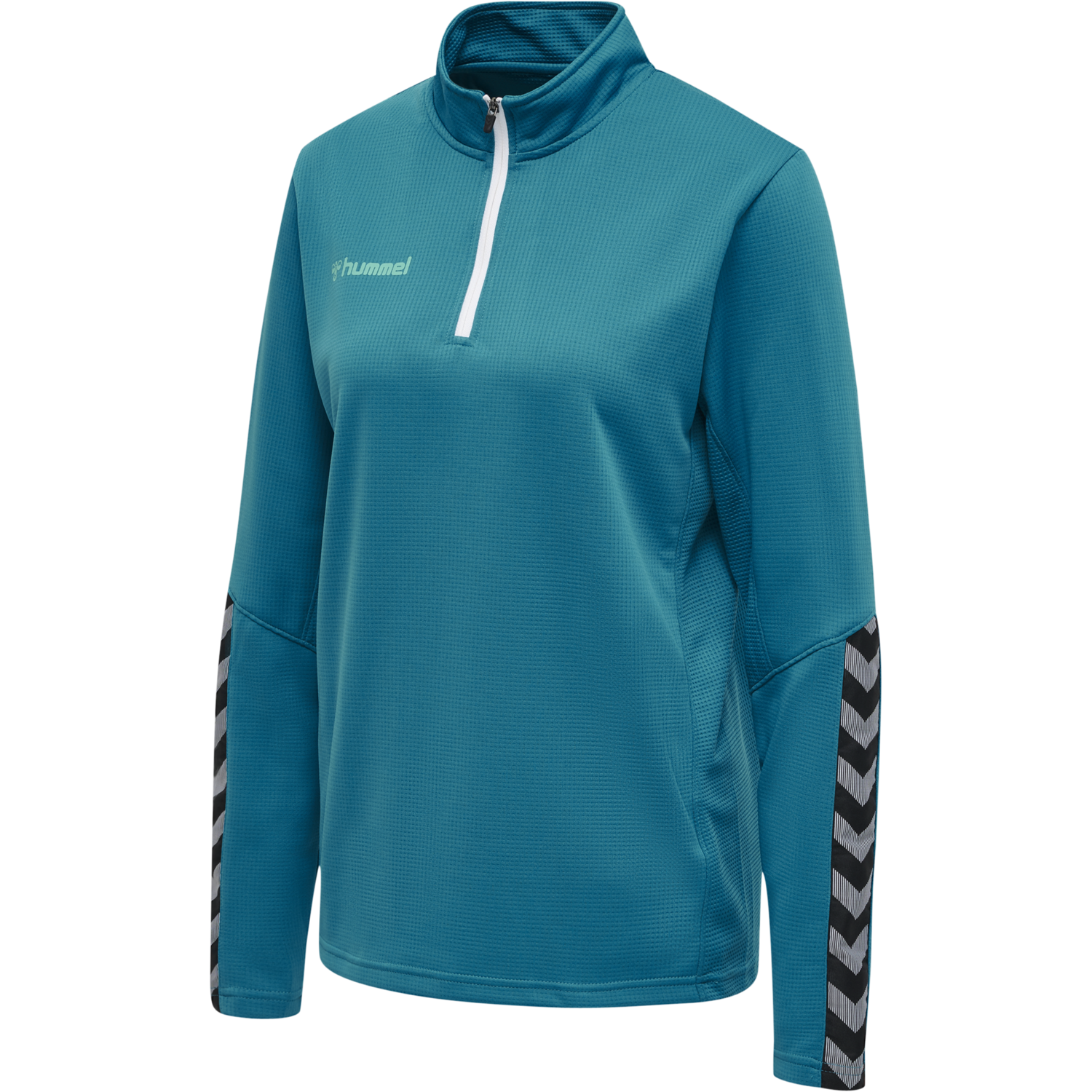 hmlAUTHENTIC HALF ZIP SWEATSHIRT WO, CELESTIAL, packshot