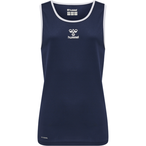 hmlCORE XK BASKET JERSEY KIDS, MARINE, packshot