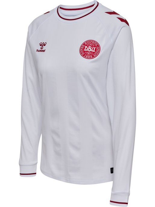 DBU WOMAN 25 AWAY JERSEY L/S, WHITE DBU WOMAN 25 AWAY JERSEY L/S, WHITE, packshot
