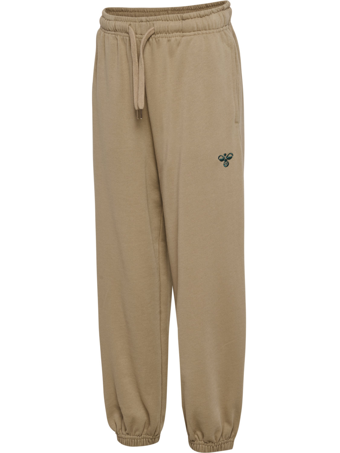 hmlJR JUMP BOXY ELASTIC SWEATPANTS, SILVER MINK, packshot