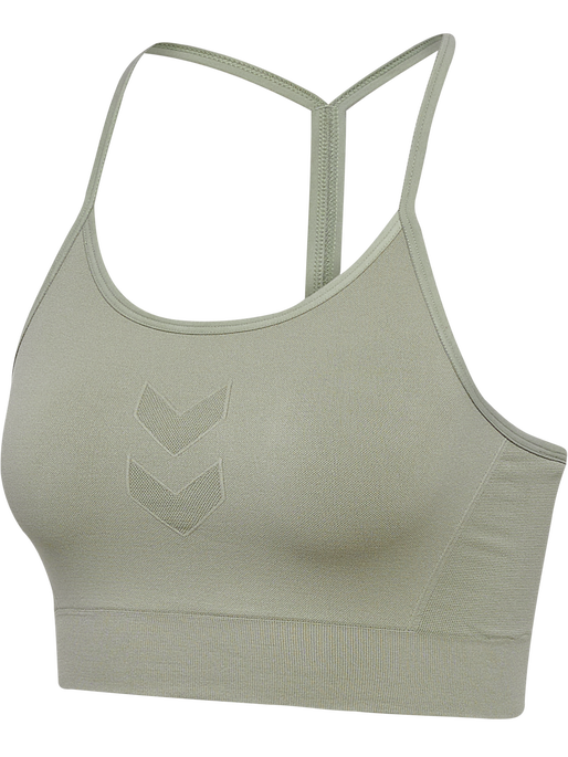 hmlHIIT SEAMLESS BRA, SEAGRASS hmlHIIT SEAMLESS BRA, SEAGRASS, packshot