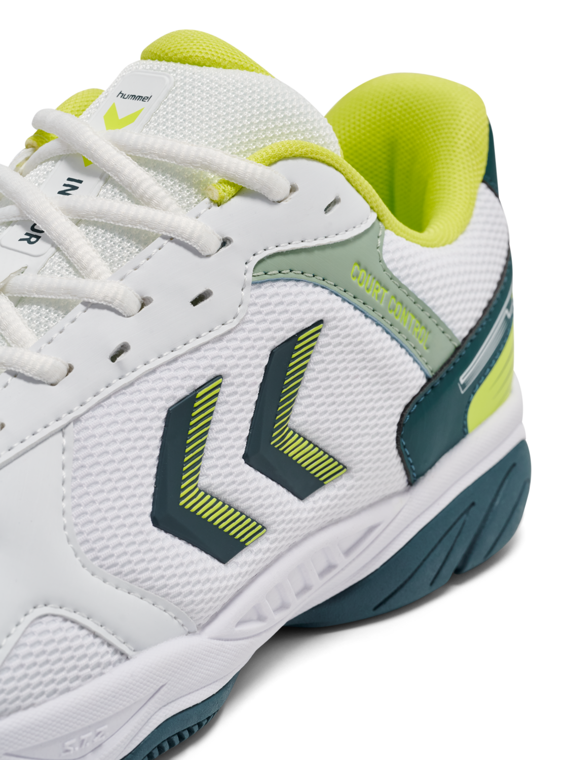 COURT CONTROL II, WHITE/GREEN/YELLOW, packshot
