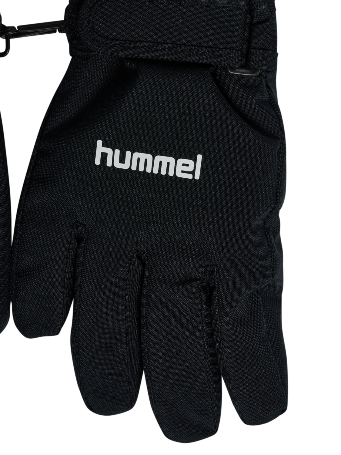 hmlJR GLOVES WP, BLACK, packshot