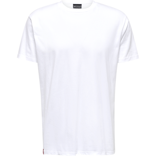 hmlRED HEAVY T-SHIRT S/S, WHITE, packshot