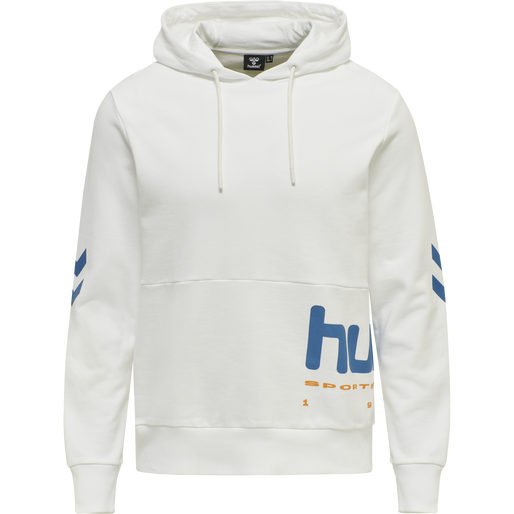 hmlLGC MANFRED HOODIE, WHITE, packshot