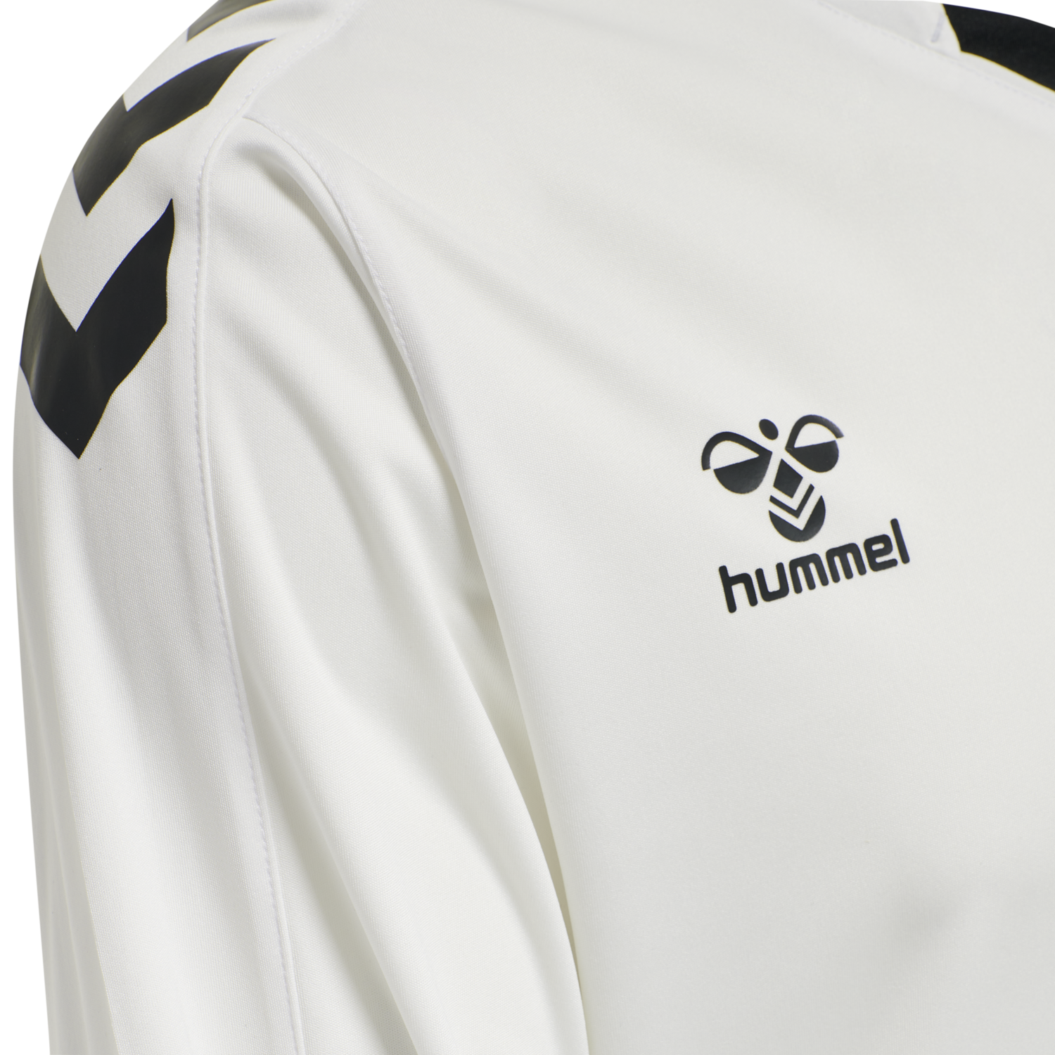 hmlCORE XK POLY JERSEY L/S, WHITE, packshot