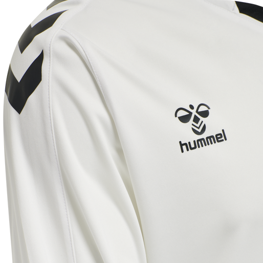 hmlCORE XK POLY JERSEY L/S, WHITE, packshot