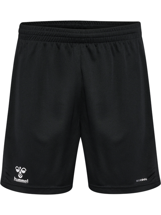 hmlSTALTIC POLY SHORTS, BLACK, packshot