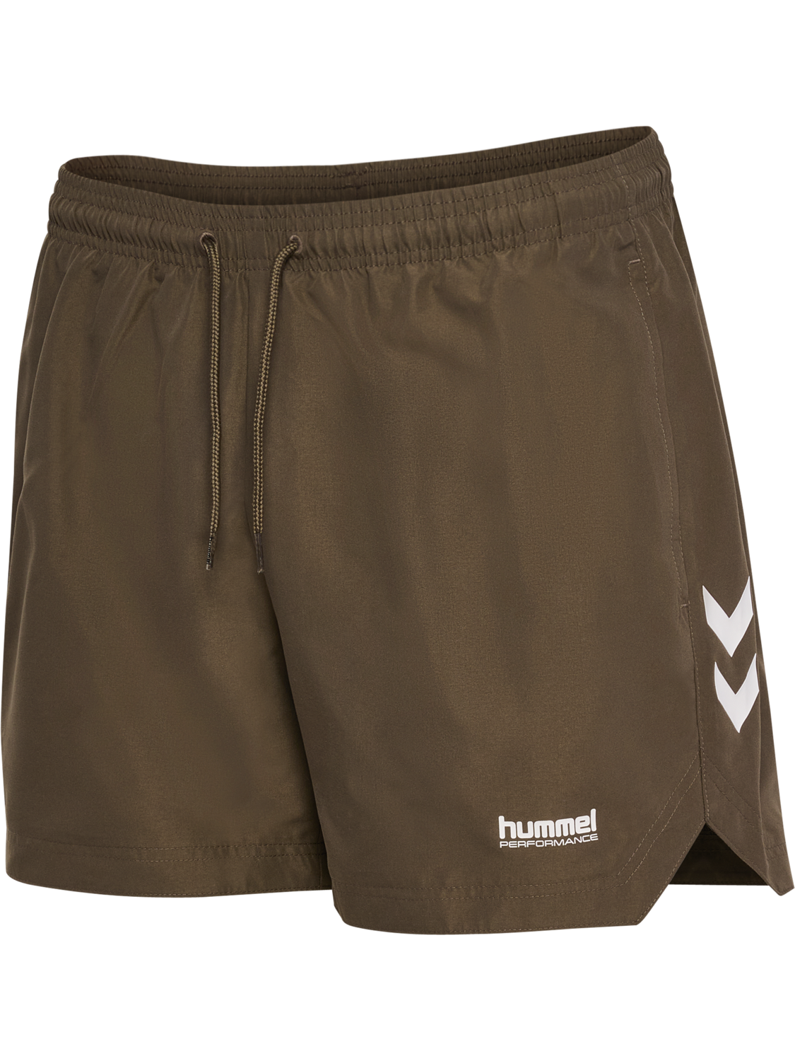 hmlPULSE SWIM SHORTS, MAJOR BROWN, packshot