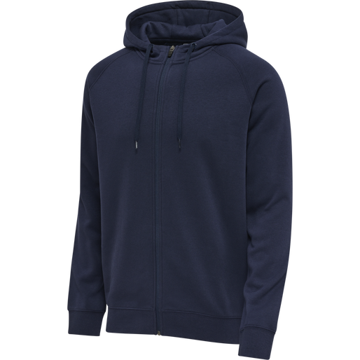 hmlRED CLASSIC ZIP HOODIE, MARINE, packshot