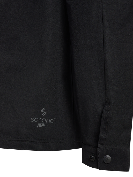 hmlSORONA LOOSE OVERSHIRT, BLACK hmlSORONA LOOSE OVERSHIRT, BLACK, packshot