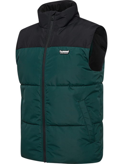 hmlPUFF VEST SPORTSWEAR, PONDEROSA PINE, packshot