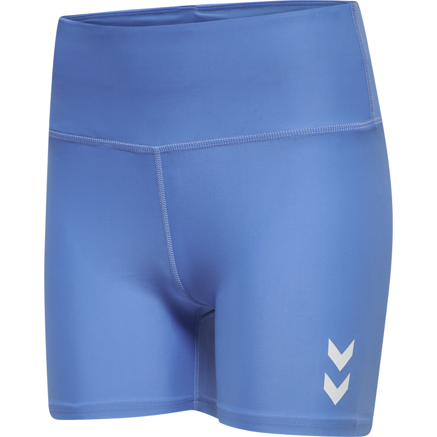 hmlTE TOLA HW TIGHT SHORTS, MARINA, packshot