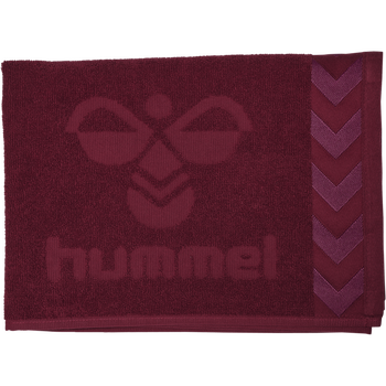 HUMMEL SMALL TOWEL, BIKING RED/RASPBERRY SORBET, packshot