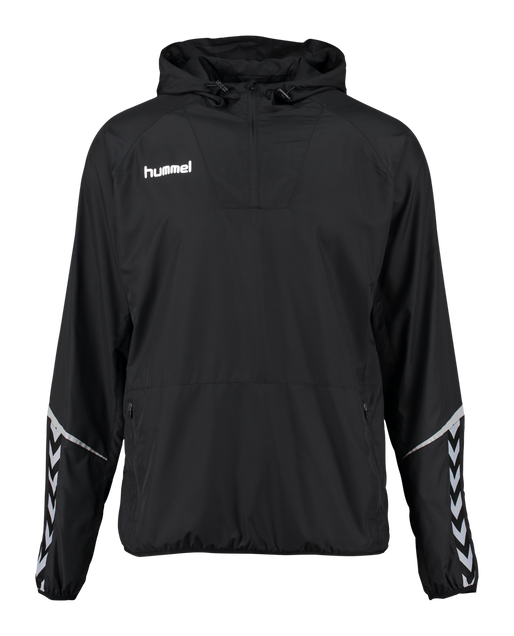 AUTHENTIC CHARGE LIGHT WEIGHT WINDBREAKER, BLACK, packshot