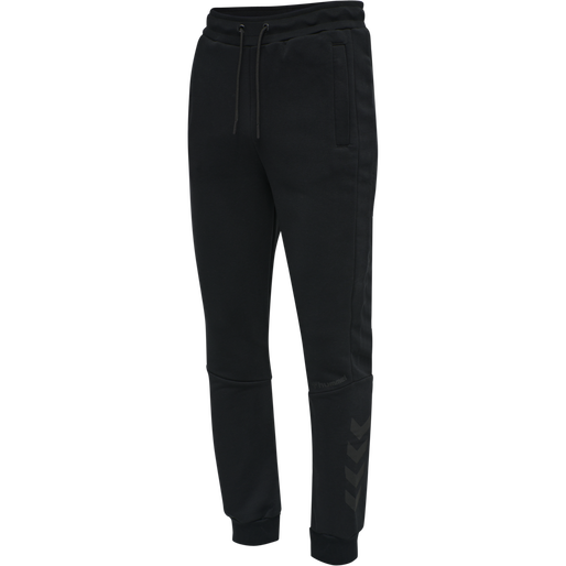 hmlFINLEY REGULAR PANTS, BLACK, packshot