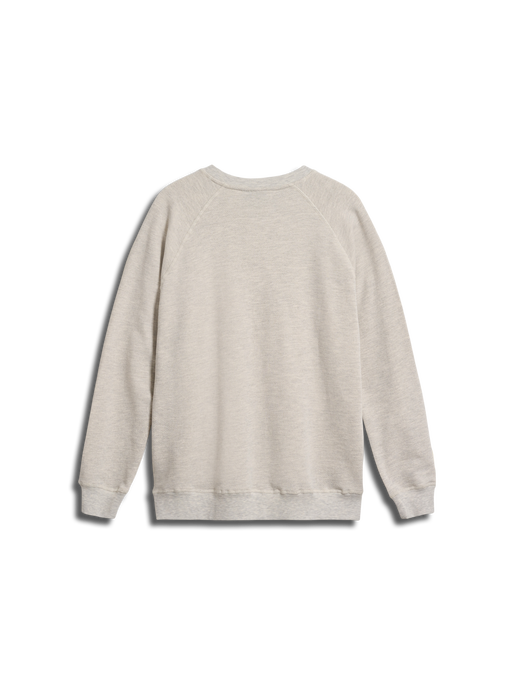 hmlHIVE LUCAS SWEATSHIRT, GREY MELANGE, packshot