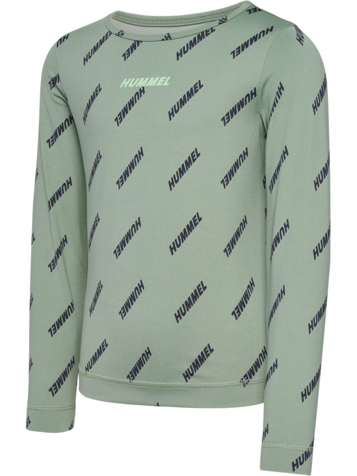hmlSILJE TOP L/S, ICEBERG GREEN hmlSILJE TOP L/S, ICEBERG GREEN, packshot