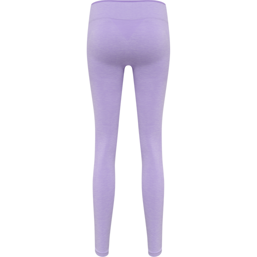 hmlMT UNA SEAMLESS MID WAIST TIGHTS, LAVENDER MELANGE, packshot