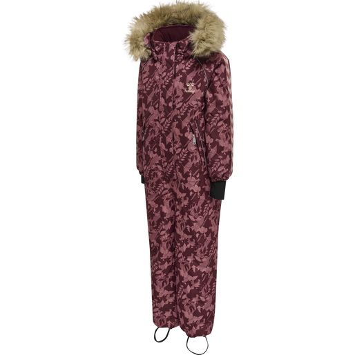 hmlICY TEX SNOWSUIT, WINDSOR WINE, packshot