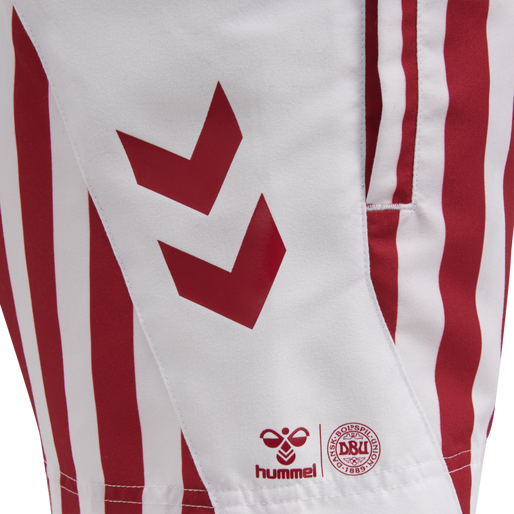 DBU FAN 2020 SWIM SHORTS KIDS, TANGO RED, packshot