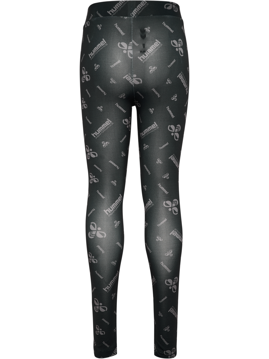 hmlJR GYM TIGHTS, BLACK/EBONY, packshot