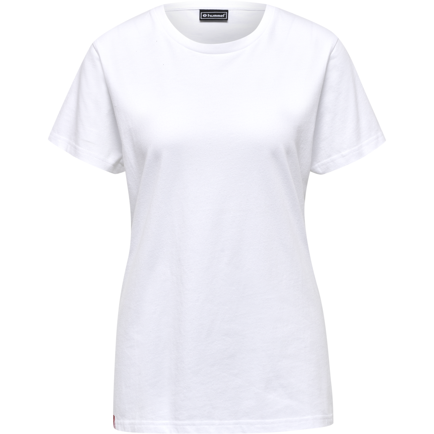 hmlRED HEAVY T-SHIRT S/S WOMAN, WHITE, packshot