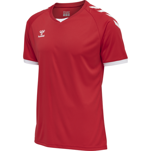 hmlCORE VOLLEY TEE, TRUE RED, packshot