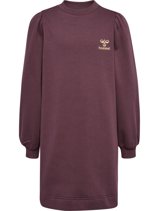 hmlTONE DRESS L/S, HUCKLEBERRY hmlTONE DRESS L/S, HUCKLEBERRY, packshot