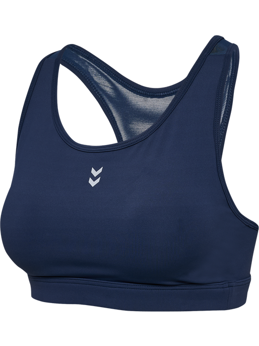 hmlPULSE MEDIUM SUPPORT BRA, DRESS BLUES hmlPULSE MEDIUM SUPPORT BRA, DRESS BLUES, packshot