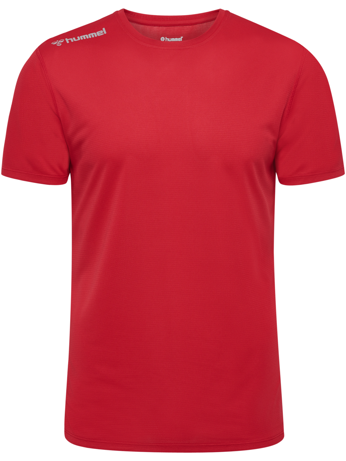 hmlRUN JERSEY S/S, TANGO RED, packshot