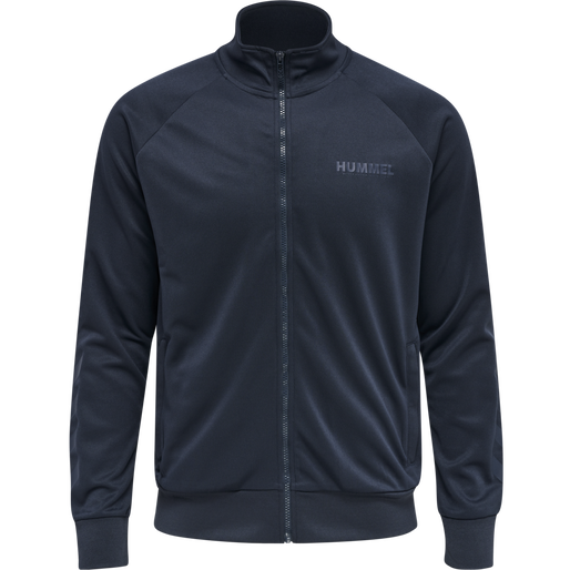 hmlLEGACY POLY ZIP JACKET, BLUE NIGHTS, packshot