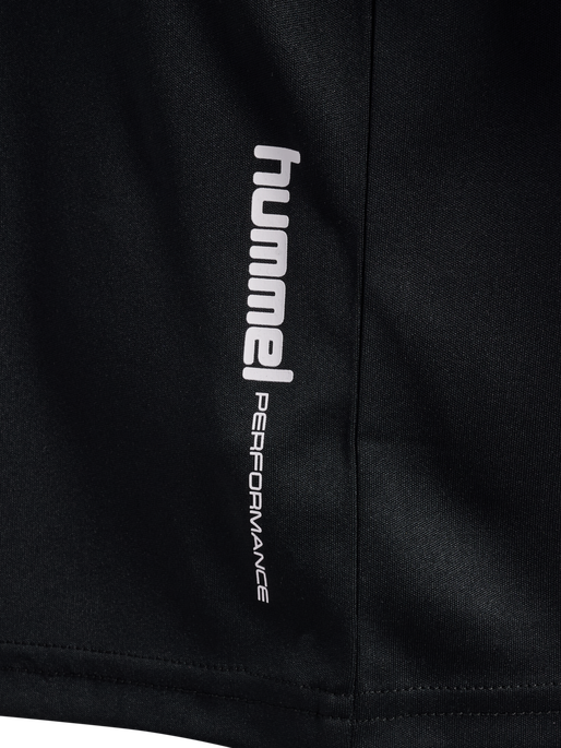 hmlJR PULSE TRAINING T-SHIRT, BLACK, packshot