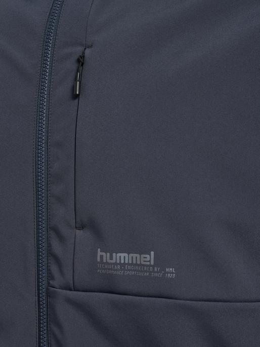 hmlLOOSE SOFTSHELL JACKET, EBONY hmlLOOSE SOFTSHELL JACKET, EBONY, packshot